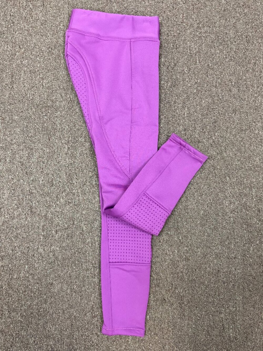 Horze Active JR Silicone Fleece Lined Winter Full Seat Tights Breeches